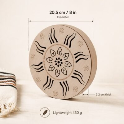 03-creek-drum-size-guide-8in Himalayan Wooden Ritual Drum
