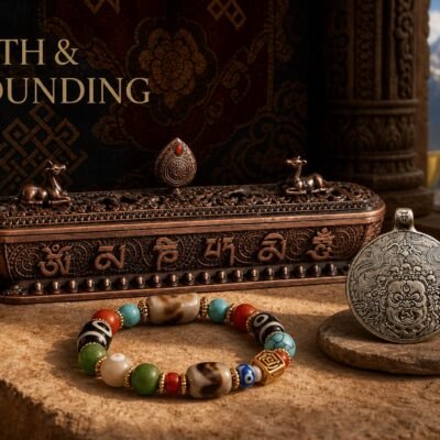 03-earth-red-grounding Protection Gift Box — Personalized Spiritual Set