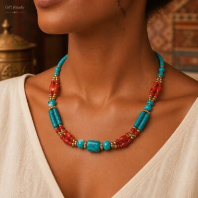 Himalayan Handwoven Natural Stone Choker