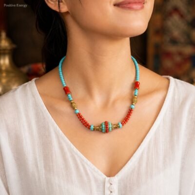 Himalayan Handwoven Natural Stone Choker