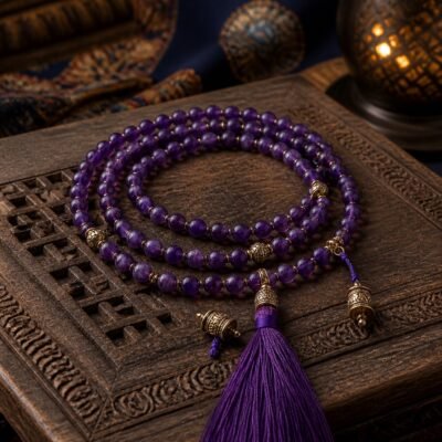 06-amethyst-prayer-wheel-mala Meditation at Home Gift Box — Sacred Sound & Mindful Living Set