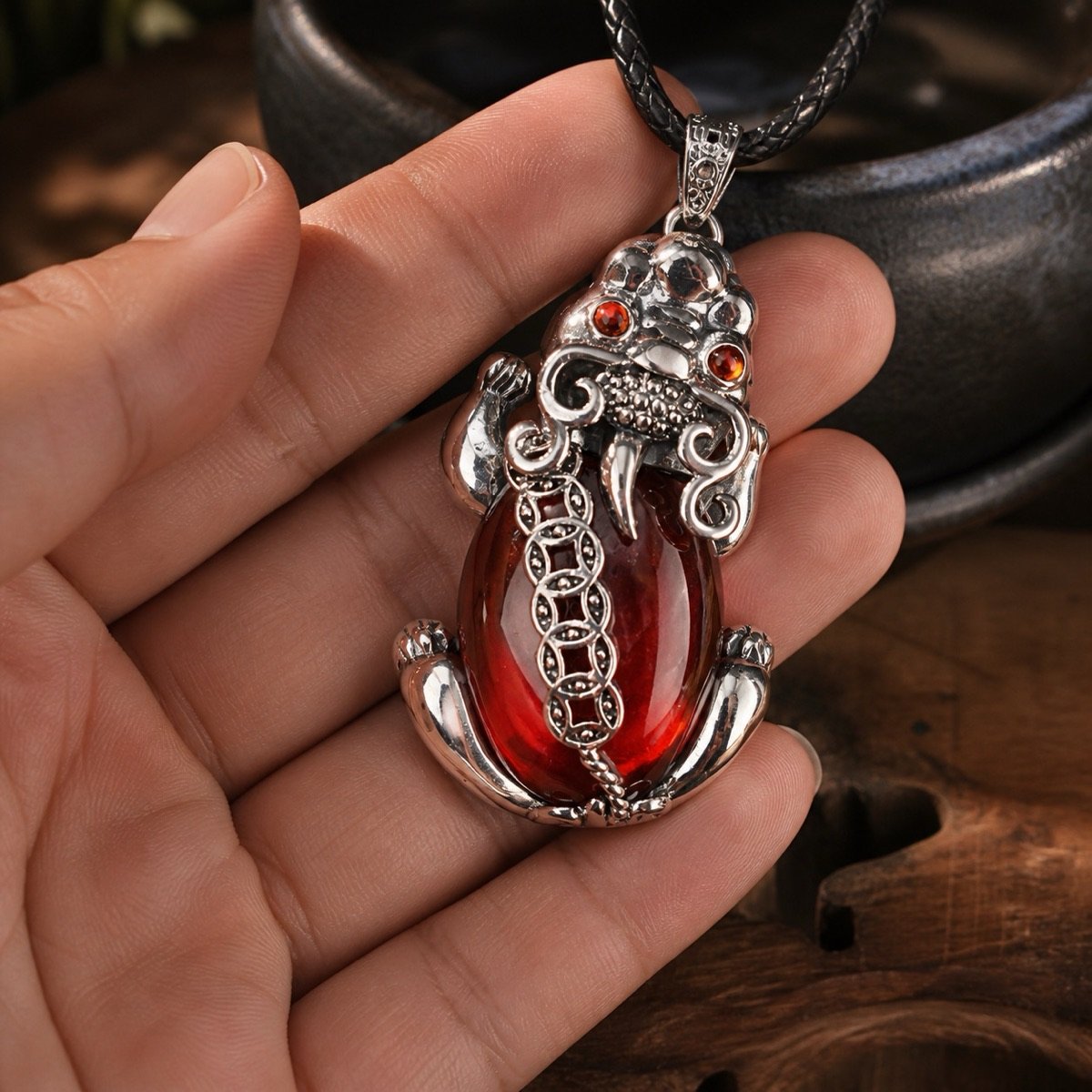 Pixiu Wealth Guardian Feng Shui Necklace
