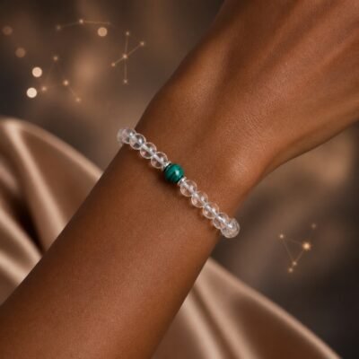 Celestial Birthstone Crystal Bracelet — Choose Your Sign
