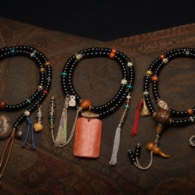 Midnight Guardian 108-Bead Mala