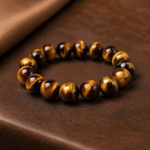 Agarwood Green Jade & Red Agate Bracelet