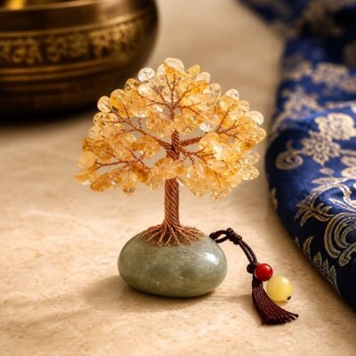 Abundance Crystal Tree Desk Talisman