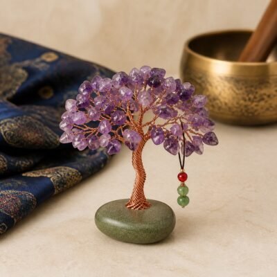 Abundance Crystal Tree Desk Talisman