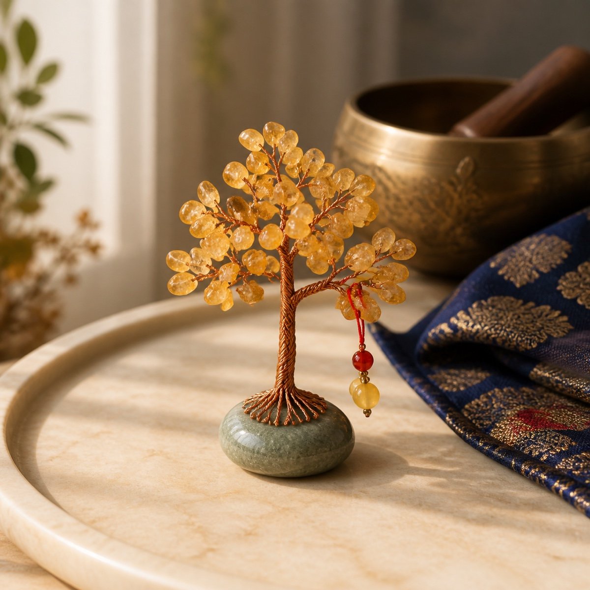 Abundance Crystal Tree Desk Talisman
