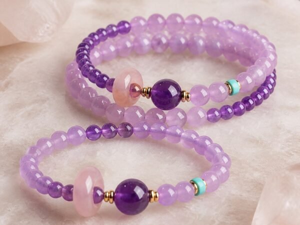 Amethyst Koi Success Bracelet