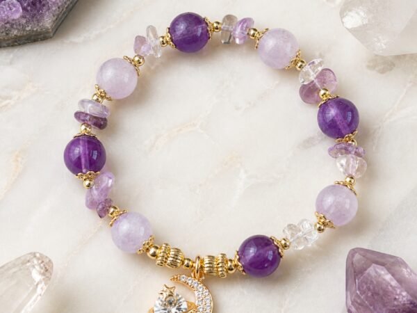 Amethyst Moon Princess Bracelet