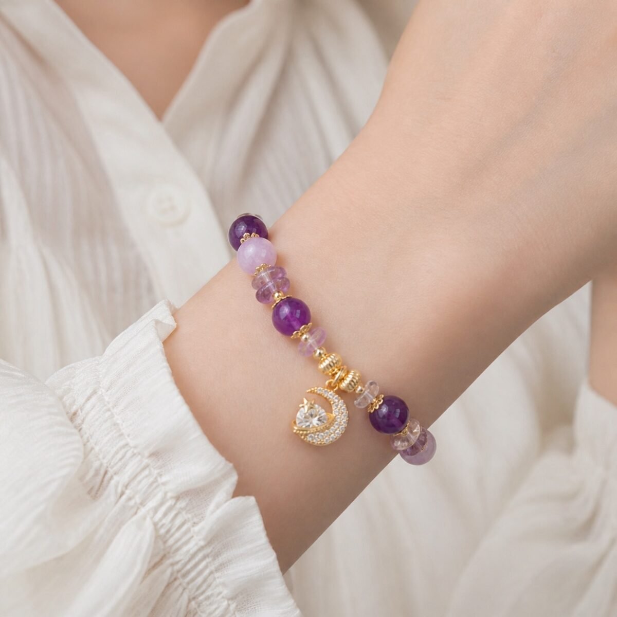 amethyst-moon-princess-bracelet-04-white-wrist Amethyst Moon Princess Bracelet