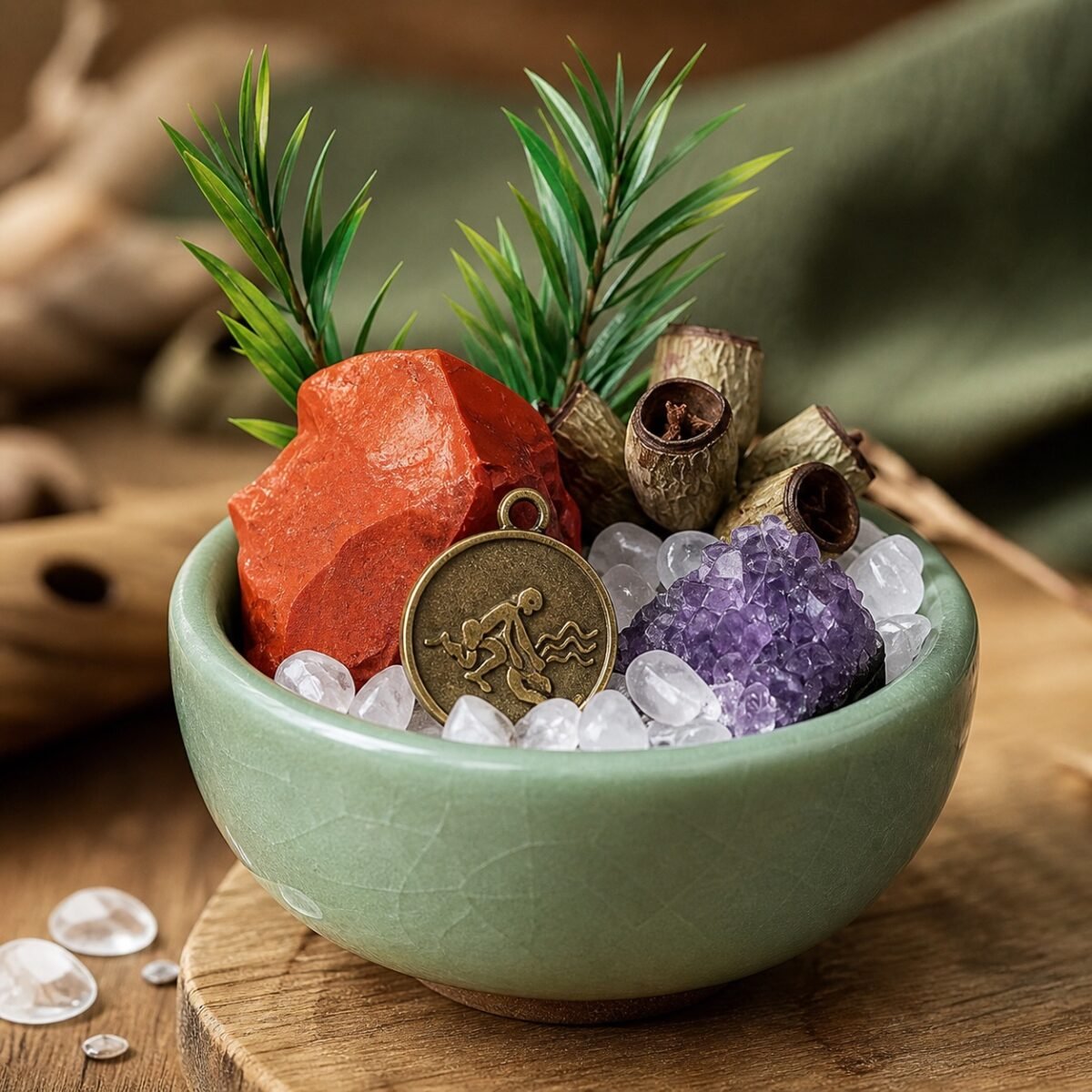 Aquarius Crystal Micro-Landscape Desk Decor