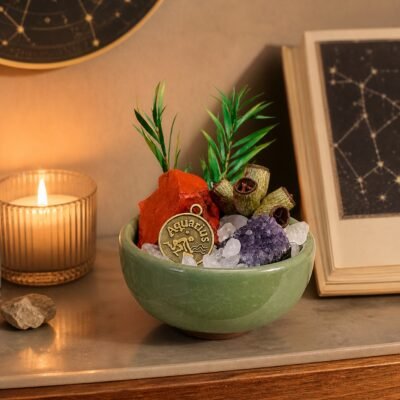 Aquarius Crystal Micro-Landscape Desk Decor