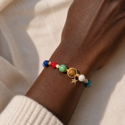 Aries Rose Zodiac Totem Bracelet