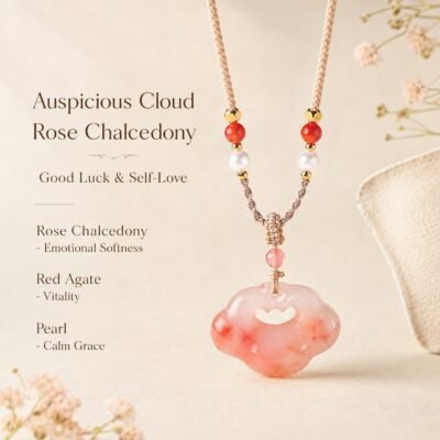 auspicious-cloud-rose-chalcedony-protection-necklace-02-meaning Auspicious Cloud Rose Chalcedony Protection Necklace