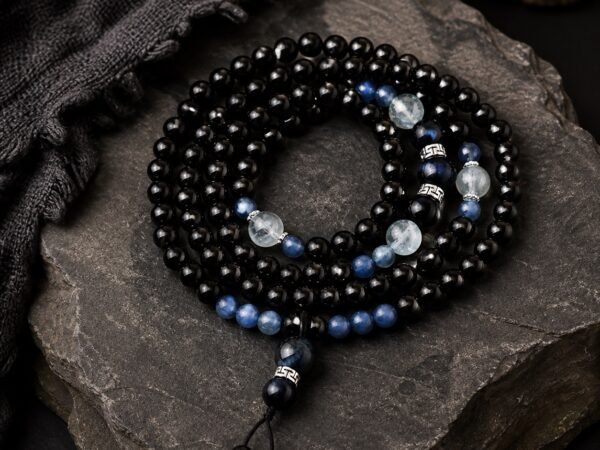 Black Obsidian 108-Bead Mala