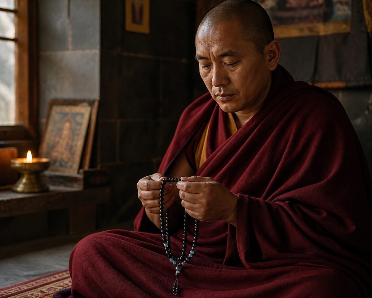 Black Obsidian 108-Bead Mala