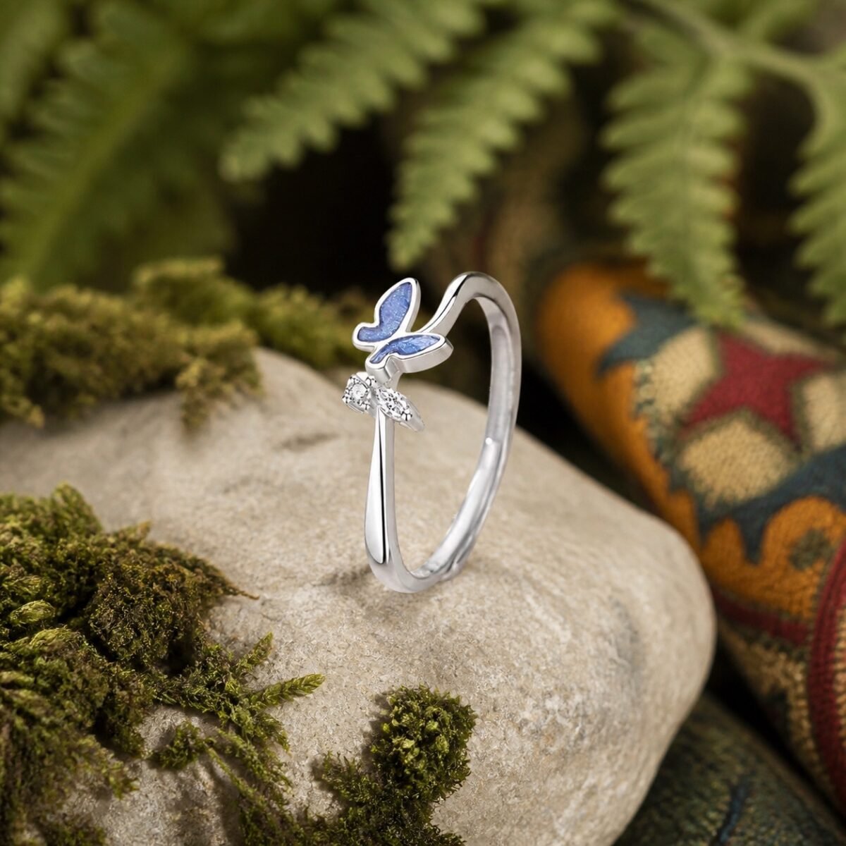 blue-butterfly-promise-rings-02-butterfly Blue Butterfly Promise Rings