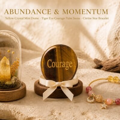 Build Your Mini Crystal Desk Set — Personalized Intention Trio