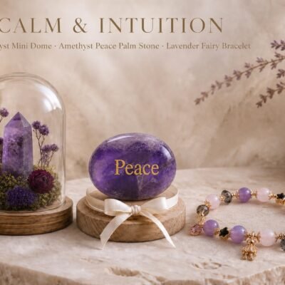 Build Your Mini Crystal Desk Set — Personalized Intention Trio
