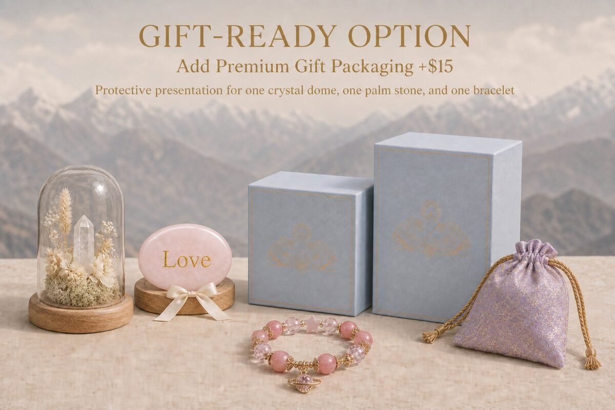 Build Your Mini Crystal Desk Set — Personalized Intention Trio