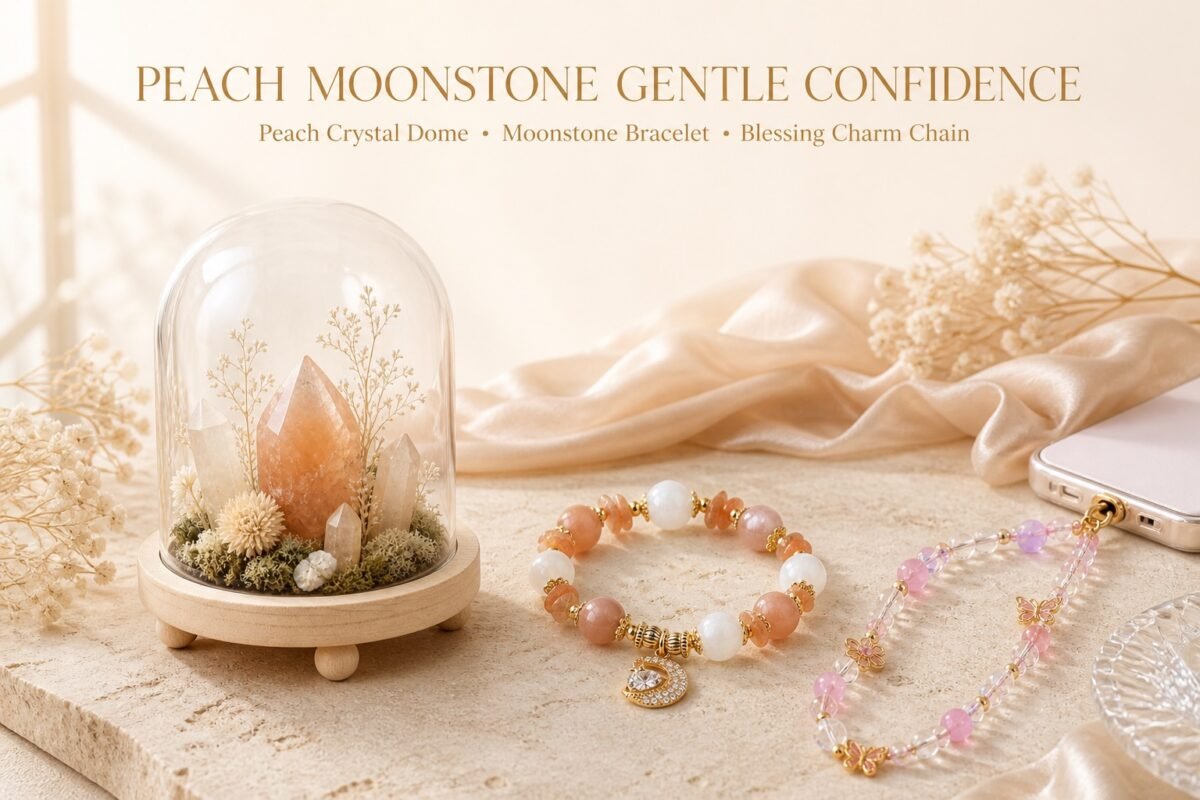 Build Your Self-Love & Renewal Crystal Set — Personalized Heart & New Beginnings Trio