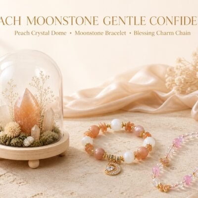 Build Your Self-Love & Renewal Crystal Set — Personalized Heart & New Beginnings Trio