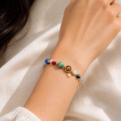 Cancer Rose Zodiac Totem Bracelet
