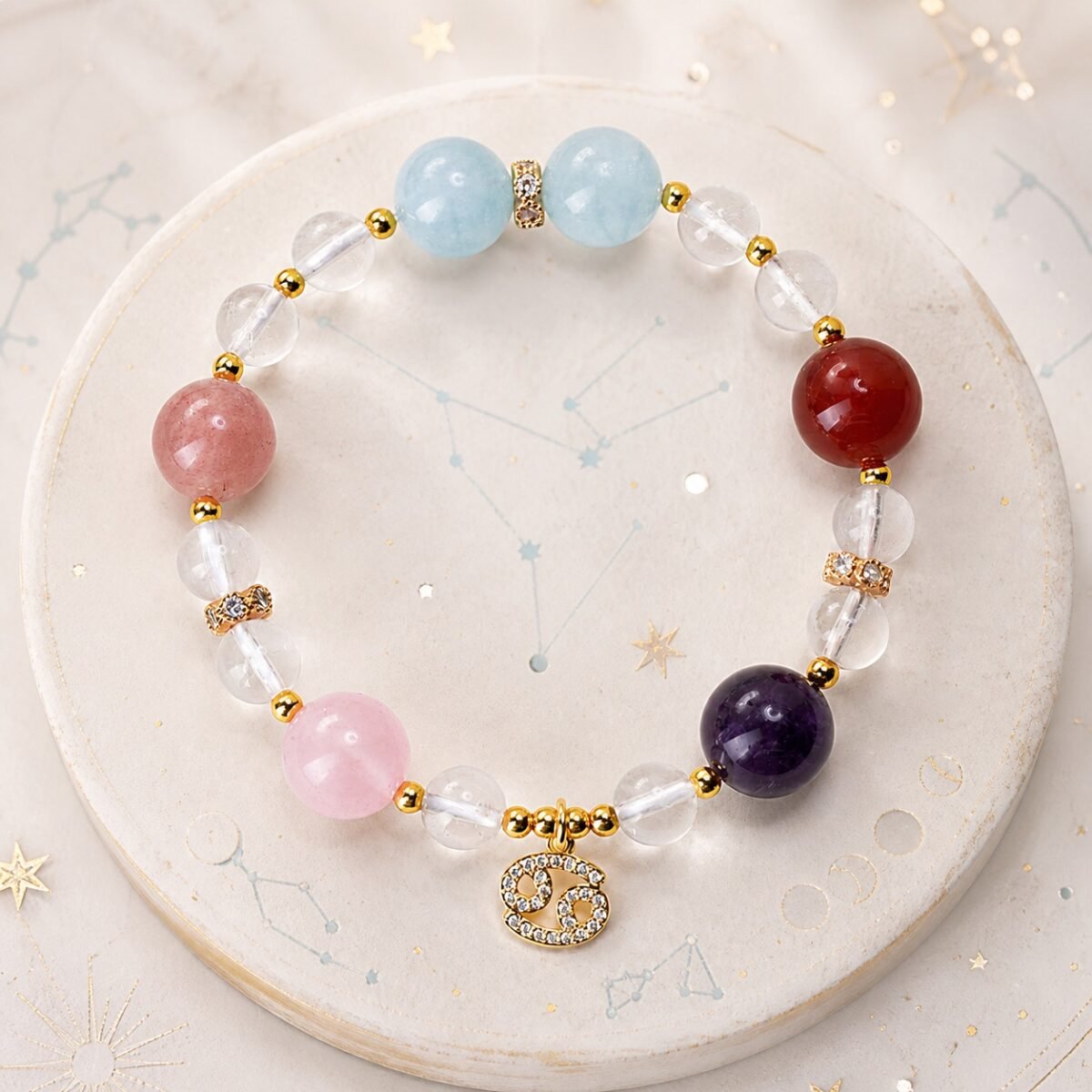 cancer-zodiac-crystal-energy-bracelet-01-main Cancer Moonlit Haven Zodiac Crystal Bracelet