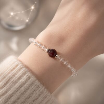 Capricorn Celestial Birthstone Crystal Bracelet