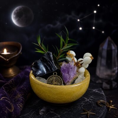 Capricorn Crystal Micro-Landscape Desk Decor
