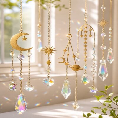 Celestial Crystal Suncatcher