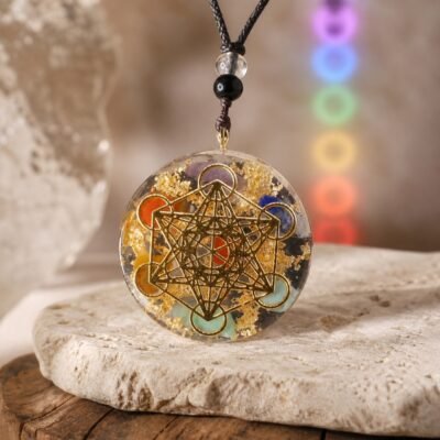 Chakra Geometry Ritual Pendant