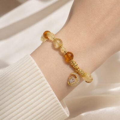 citrine-rutilated-quartz-moon-princess-bracelet-05-asian-wrist Citrine Rutilated Quartz Moon Princess Bracelet