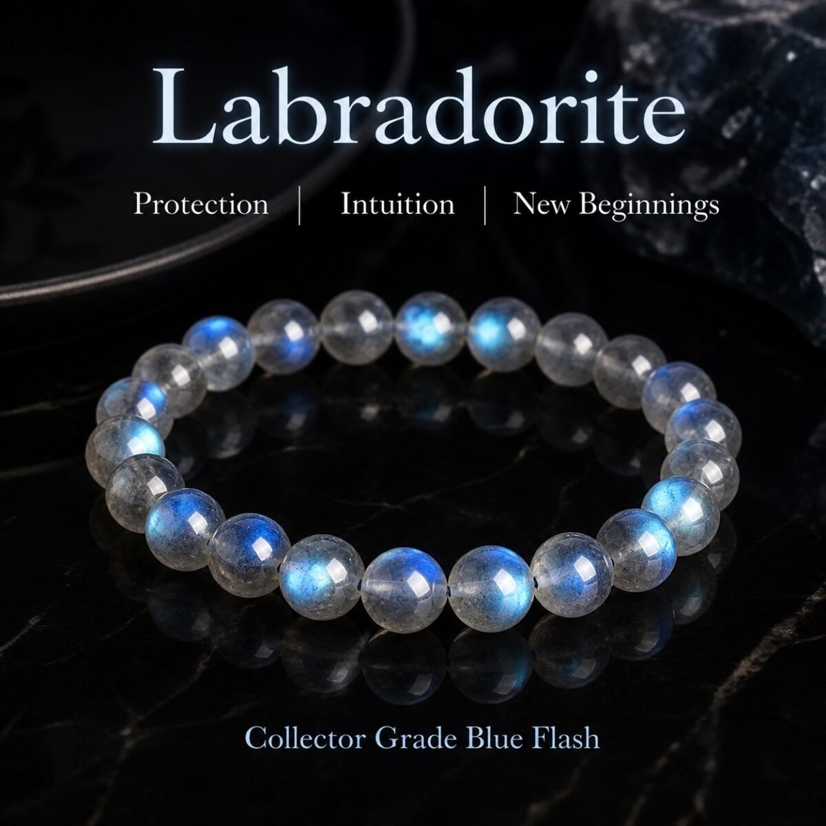 Lunar Veil Labradorite Bracelet