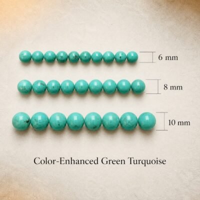 color-enhanced-green-turquoise-beads-size-guide Premium Color-Enhanced Green Turquoise Beads for DIY Mala Making