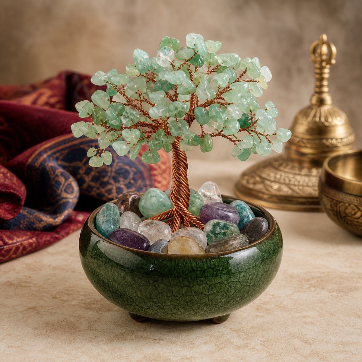 Crystal Harmony Bonsai Tree