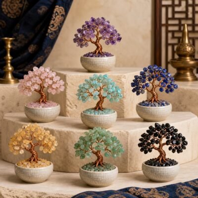 Crystal Harmony Bonsai Tree