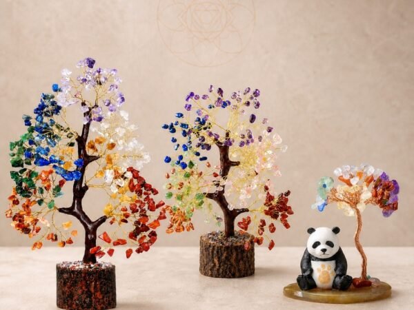 Seven Chakra Crystal Intention Tree