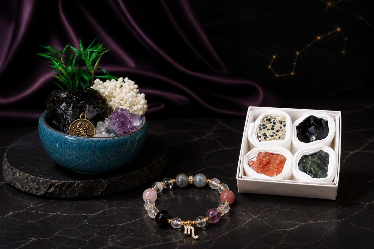 custom-zodiac-crystal-ritual-set-03-scorpio-combination Custom Zodiac Crystal Ritual Set