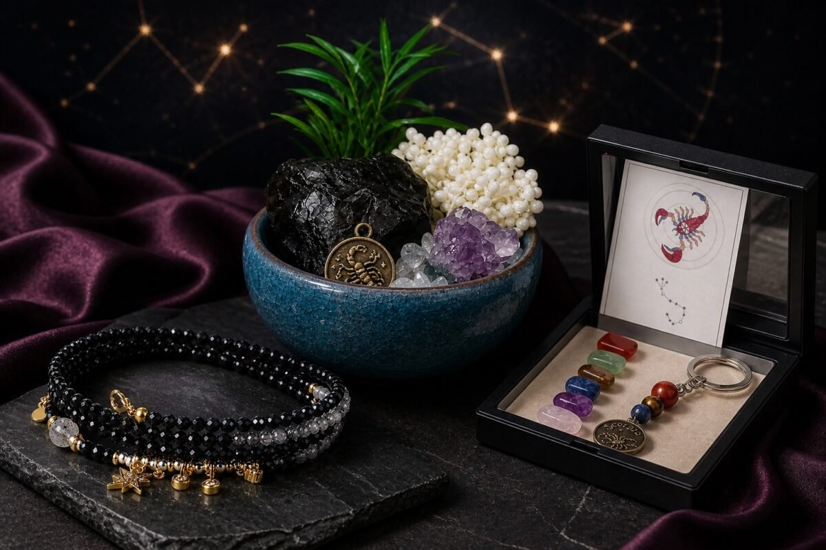 custom-zodiac-crystal-ritual-set-07-scorpio-wrap-combination Custom Zodiac Crystal Ritual Set