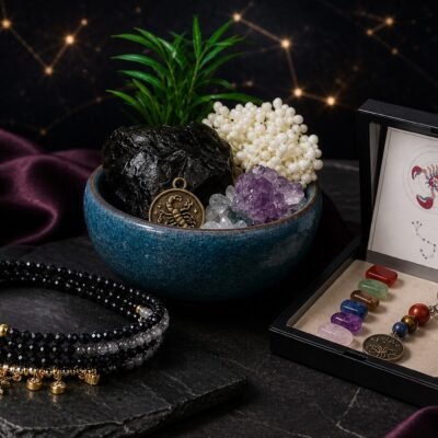 custom-zodiac-crystal-ritual-set-07-scorpio-wrap-combination Custom Zodiac Crystal Ritual Set
