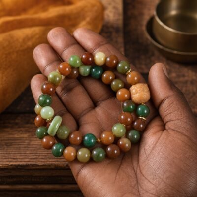 dunhuang-inspired-handheld-prayer-strand-lion-guardian-deep-skin-wear Dunhuang-Inspired Hand-Held Prayer Strand – Lion Guardian