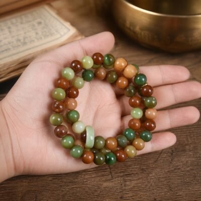 dunhuang-inspired-handheld-prayer-strand-lion-guardian-light-skin-wear Dunhuang-Inspired Hand-Held Prayer Strand – Lion Guardian