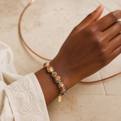 eastern-zodiac-birth-flower-guardian-bracelet-03-wearing-angle Eastern Zodiac Birth Flower Guardian Bracelet