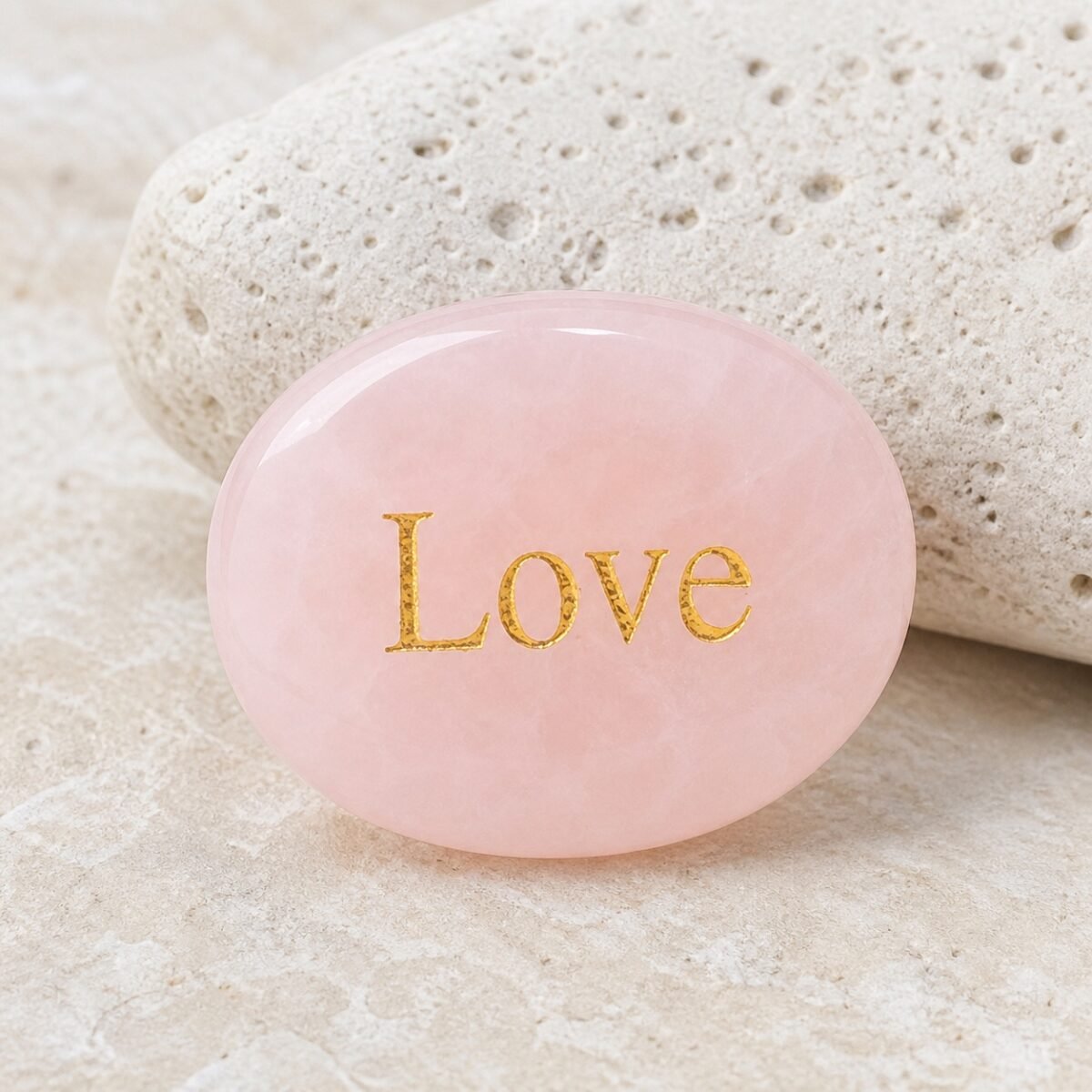 engraved-crystal-intention-palm-stone-collection-rose-quartz-love-01-main Rose quartz palm stone engraved with Love