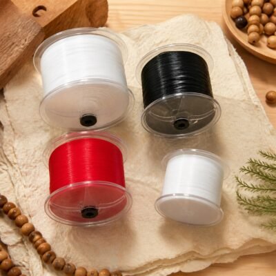 Flat Elastic Cord for DIY Mala Making