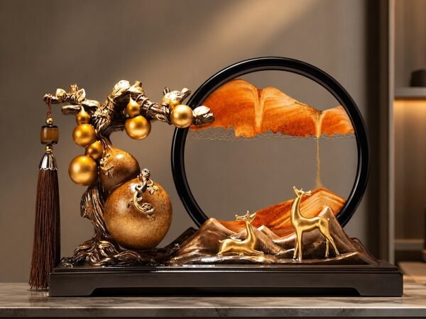 Fortune Landscape Gourd Display