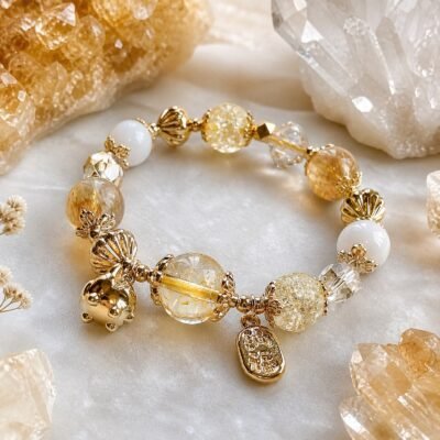 Golden Citrine Aphrodite Bracelet