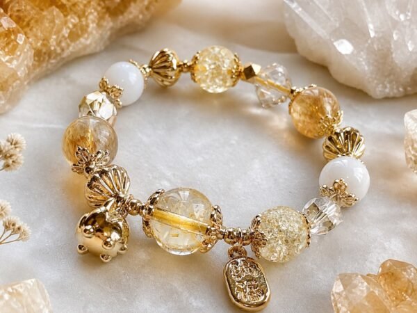 Golden Citrine Aphrodite Bracelet